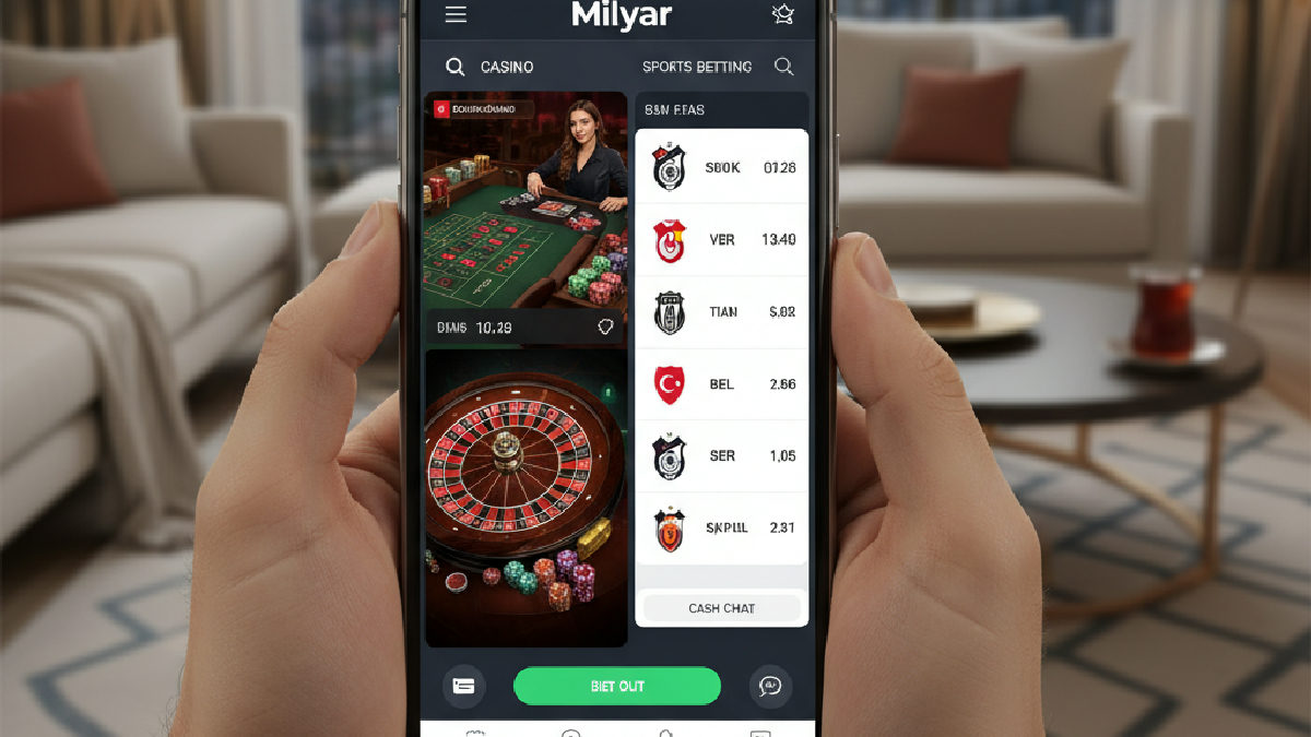 Milyar yeni giriş mobil erişimle bahis ve casino keyfi.